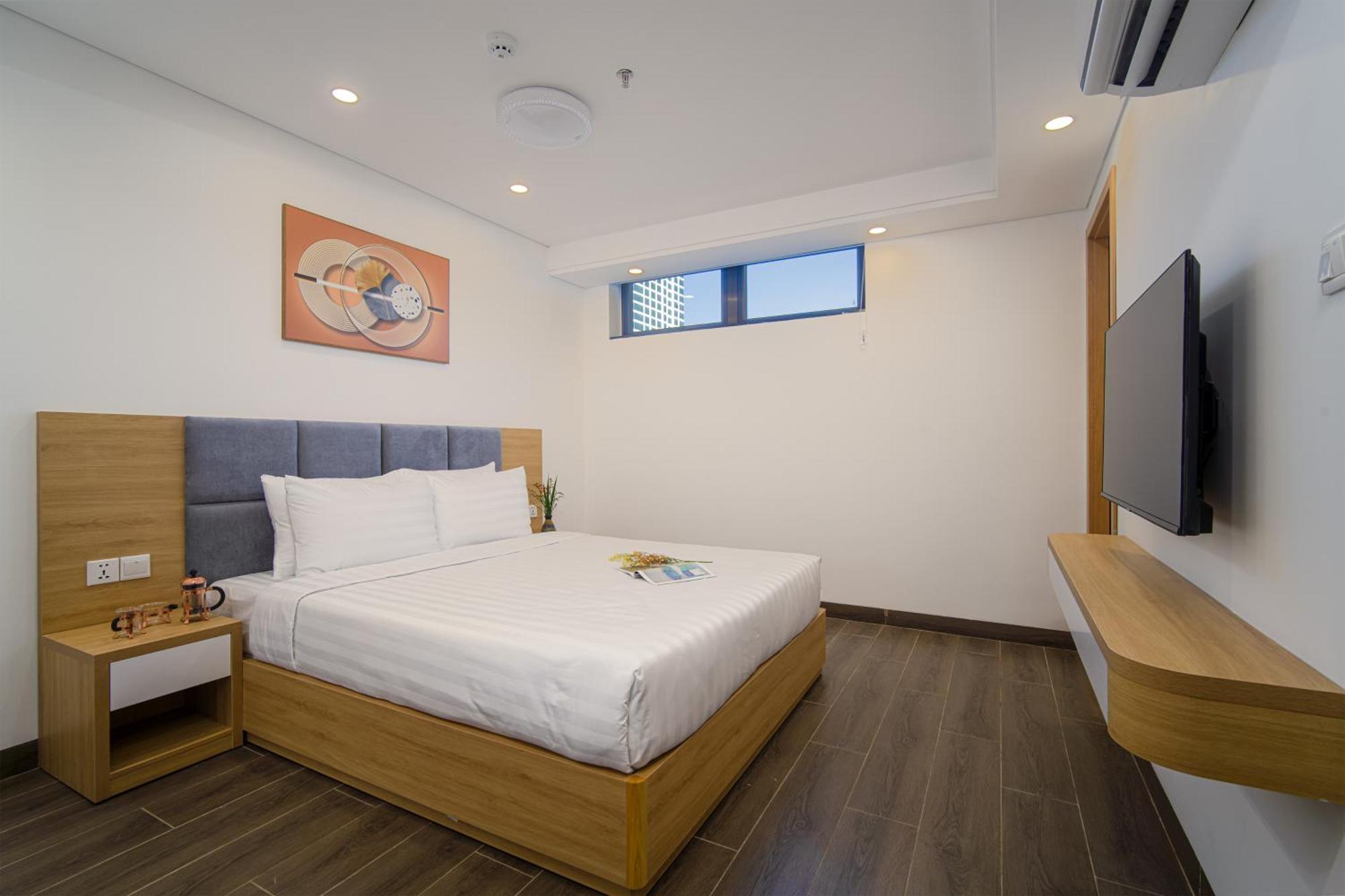 Hsuites Riverside Hotel And Apartment Дананг Стая снимка