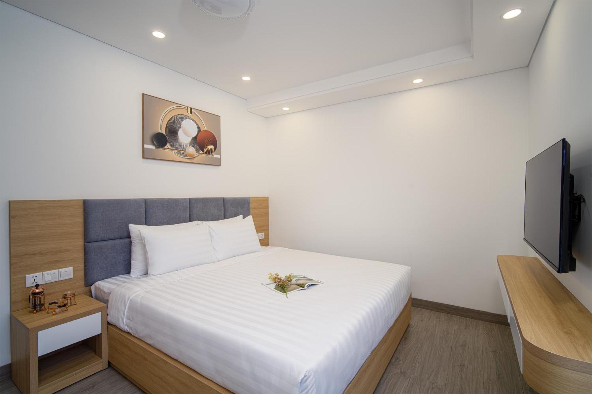 Hsuites Riverside Hotel And Apartment Дананг Стая снимка