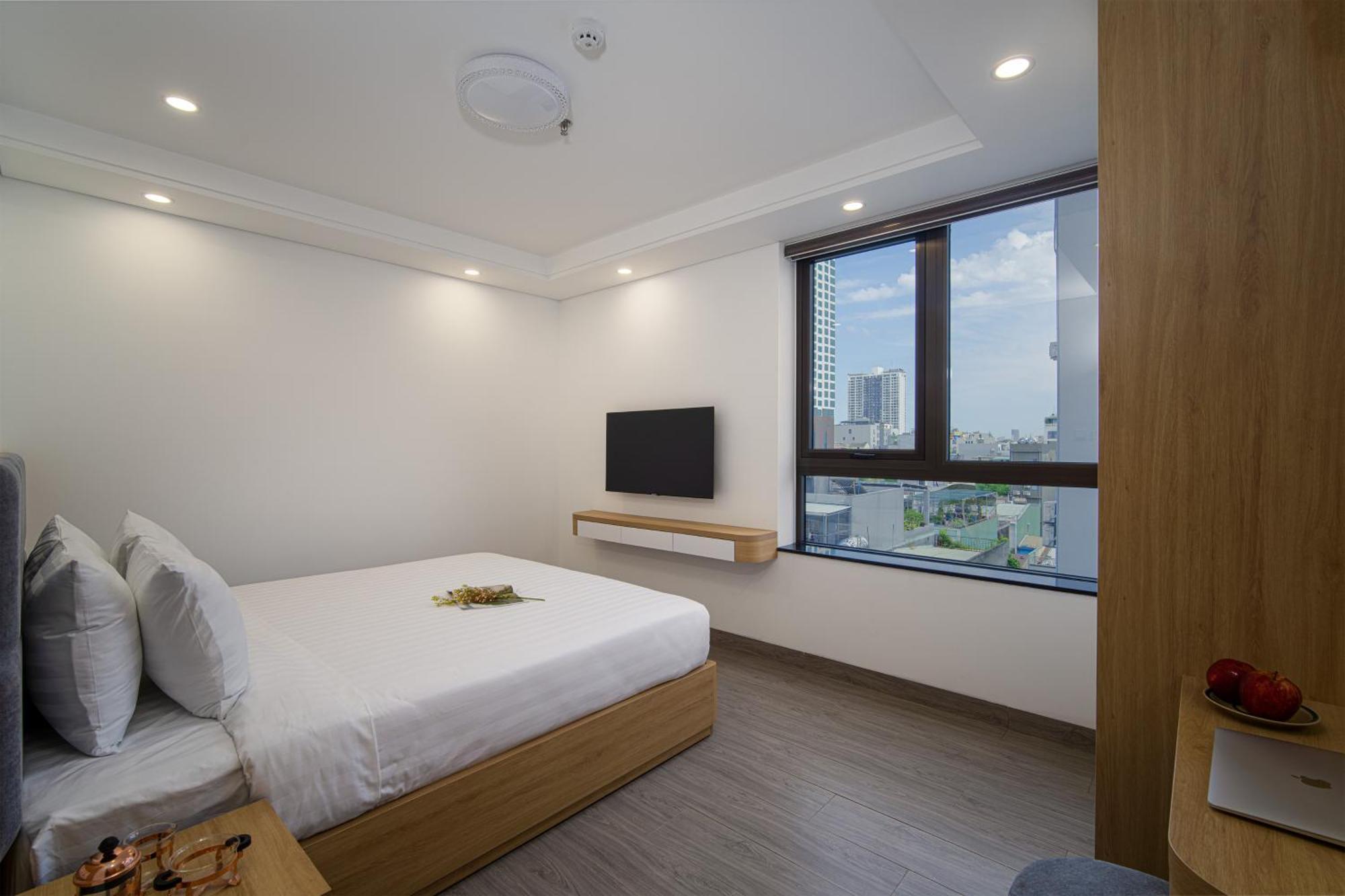 Hsuites Riverside Hotel And Apartment Дананг Стая снимка