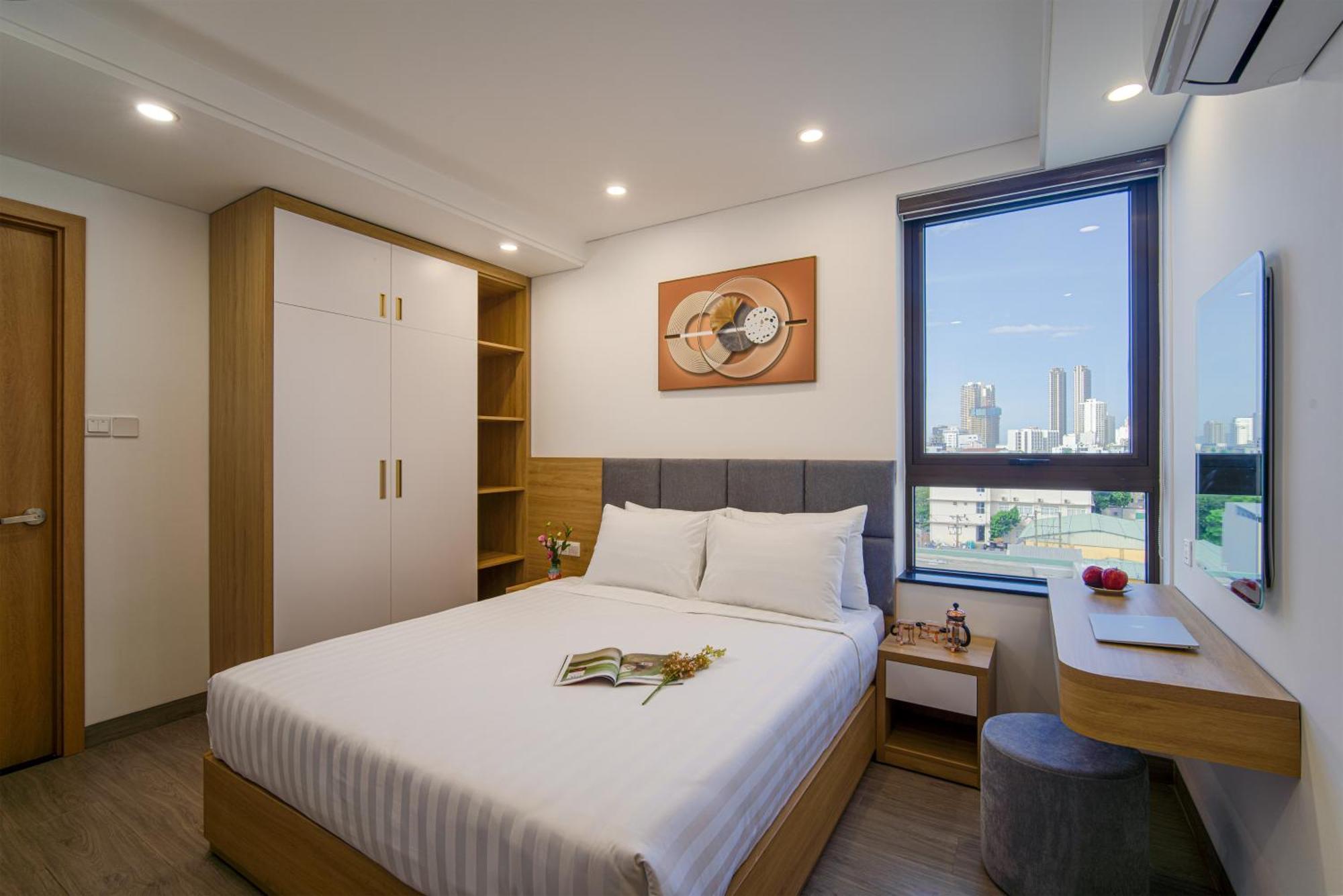 Hsuites Riverside Hotel And Apartment Дананг Стая снимка