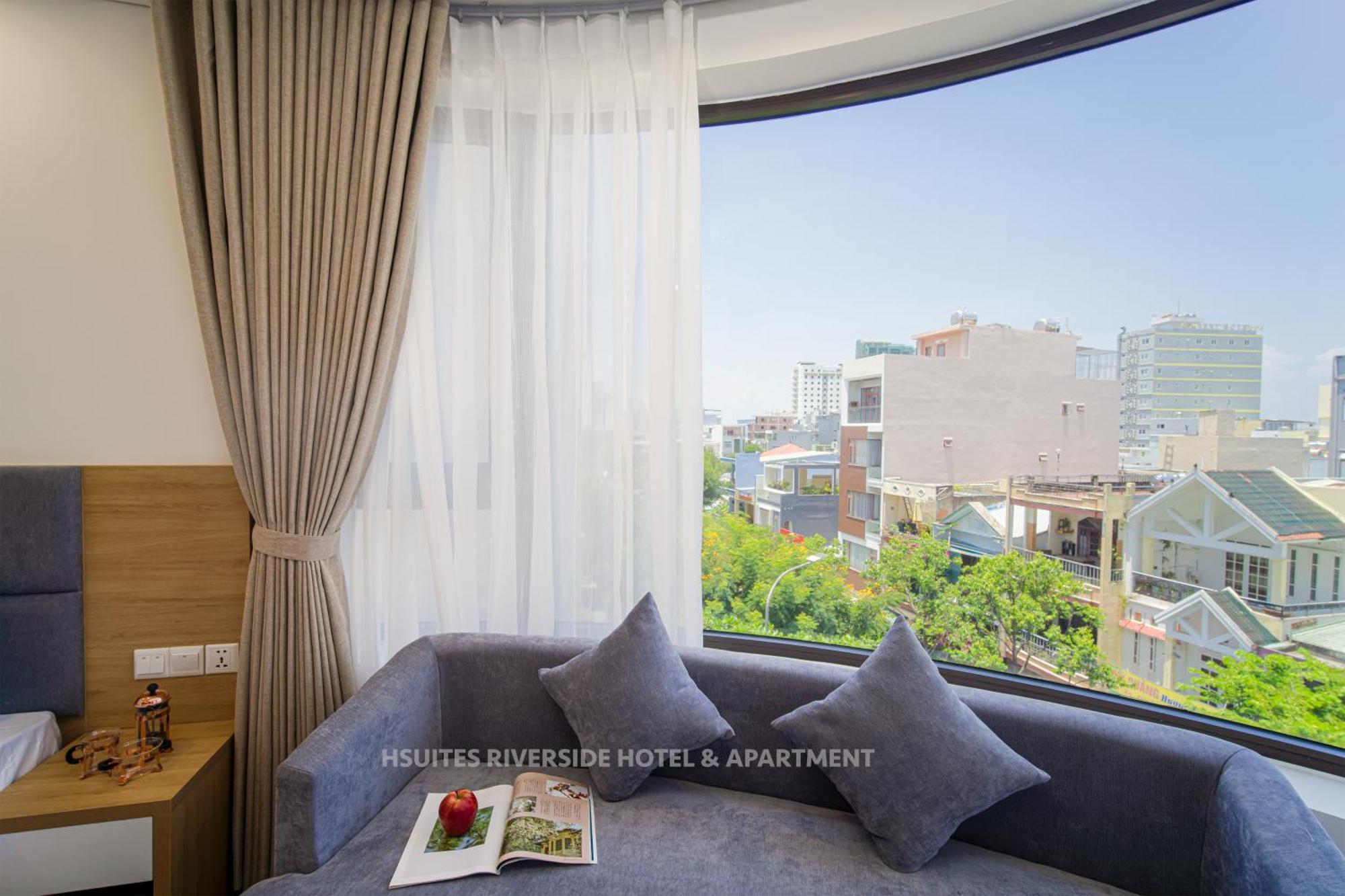 Hsuites Riverside Hotel And Apartment Дананг Стая снимка