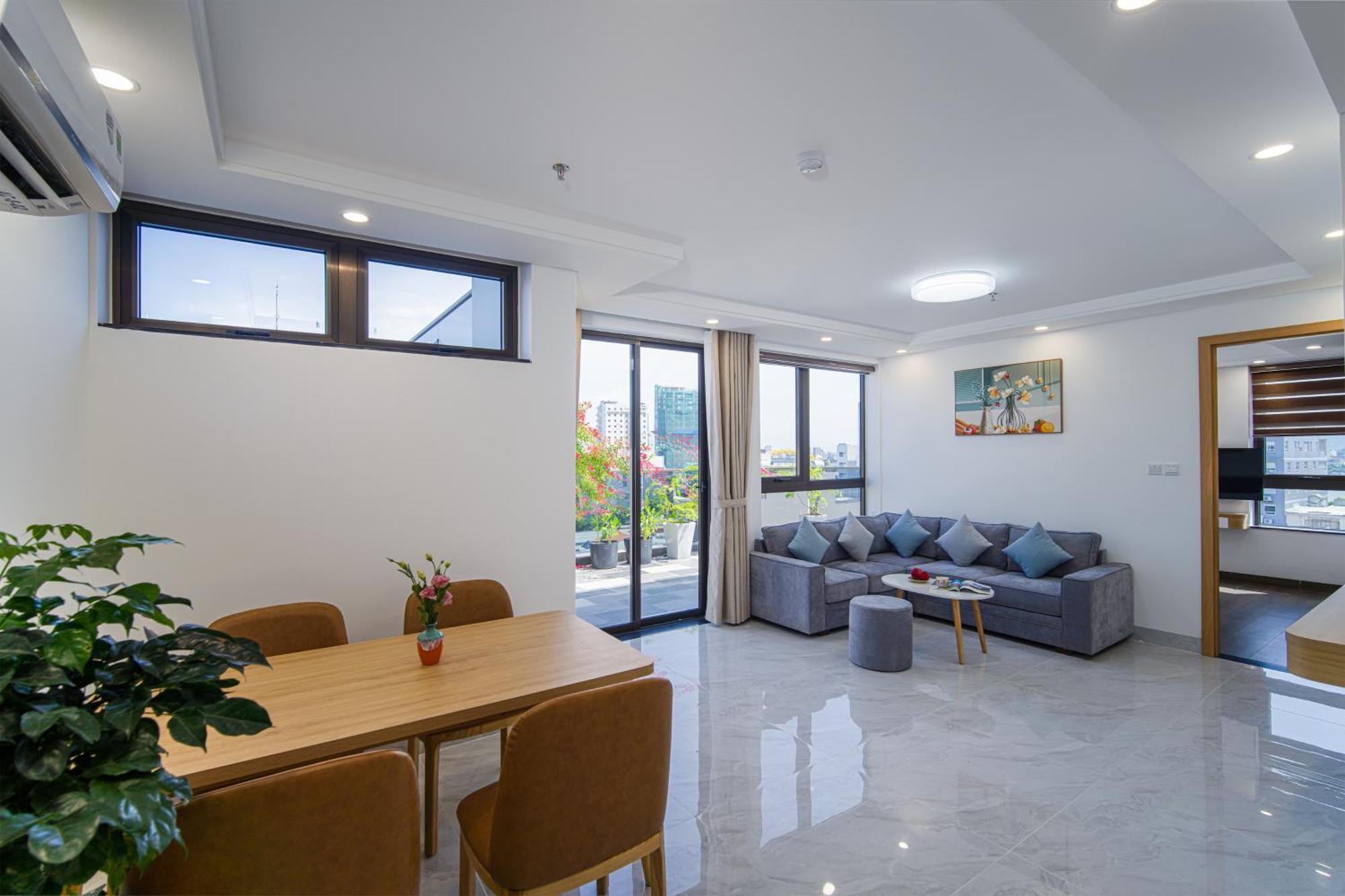 Hsuites Riverside Hotel And Apartment Дананг Стая снимка