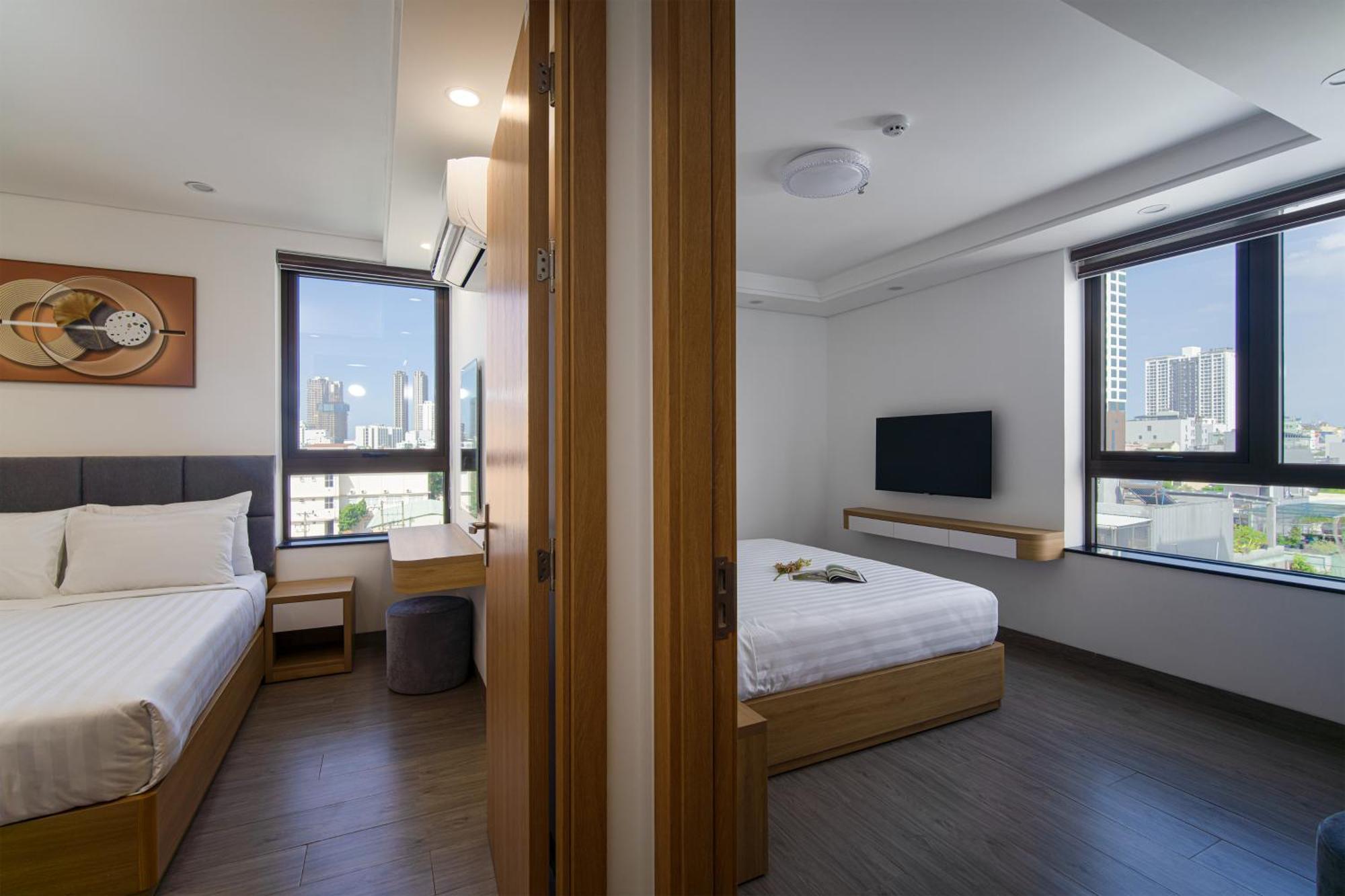 Hsuites Riverside Hotel And Apartment Дананг Стая снимка