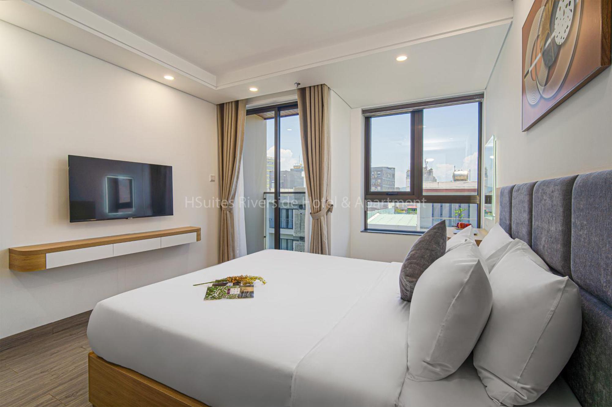 Hsuites Riverside Hotel And Apartment Дананг Стая снимка
