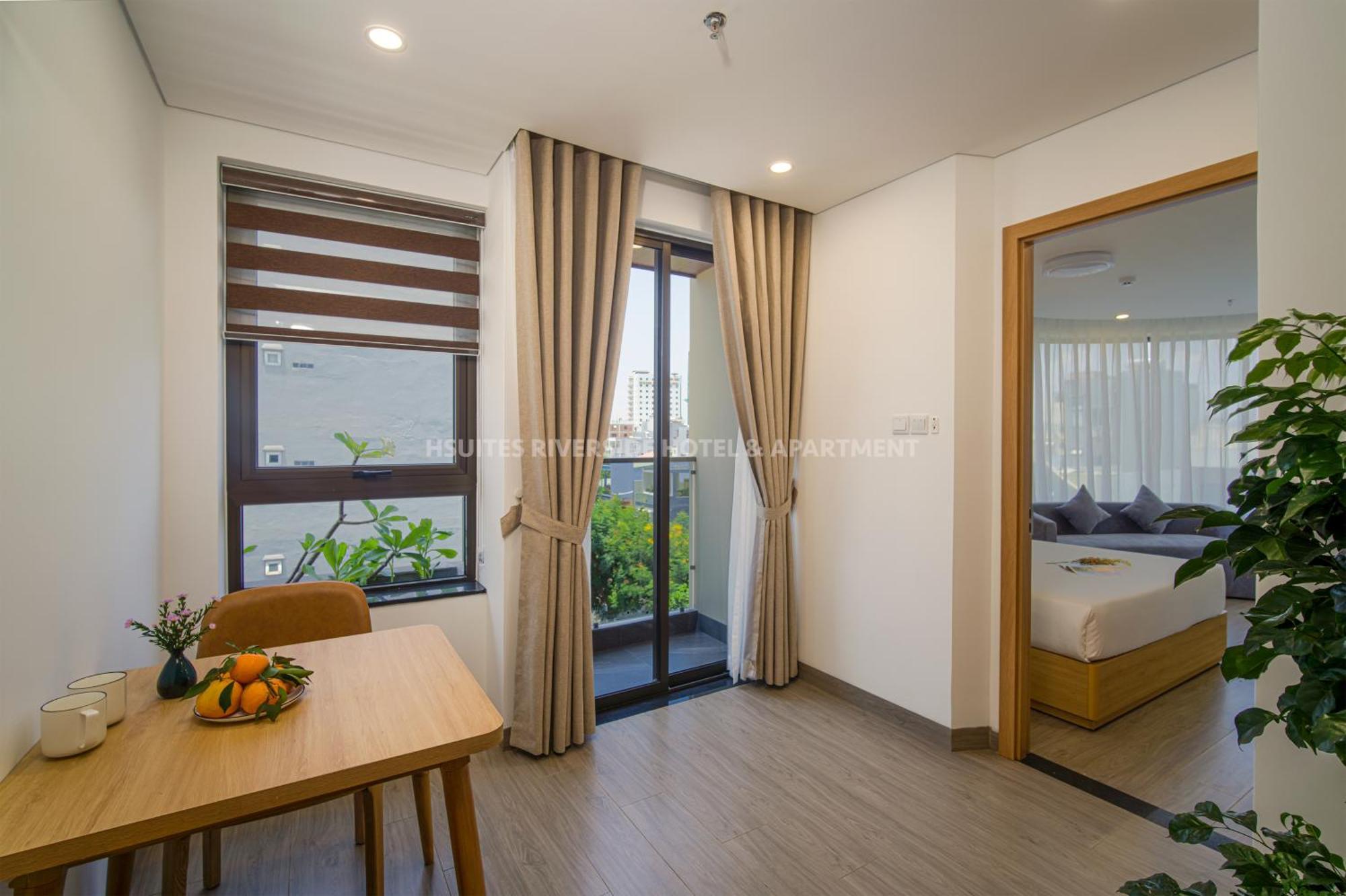 Hsuites Riverside Hotel And Apartment Дананг Стая снимка